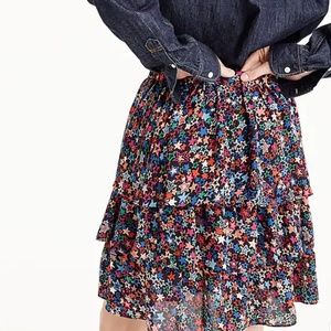 🌈❤️🍀CLOSET CLOSING NWOT jCrew skirt star print